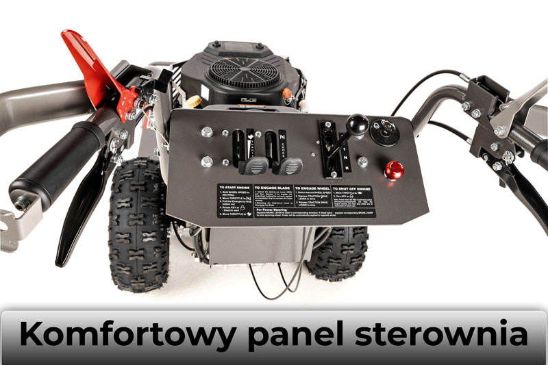 Panel sterowania w kosiarce Weibang WBBC7623LC